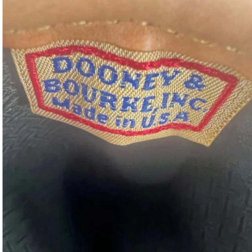 Vintage Dooney & Bourke Cabriolet canvas bucket bag vachetta leather - Picture 7 of 7